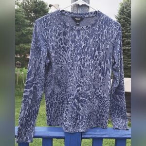 Simply Vera Verawang long sleeve pullover women's top